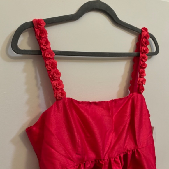 NWT Hutch for Anthropologie Sleeveless Rosette Romper - Picture 6 of 8